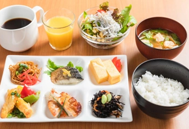 盛り付け例(和食)