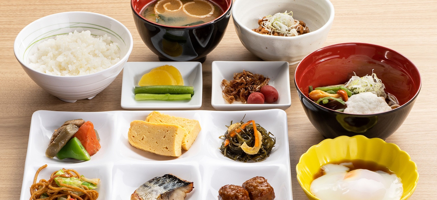 写真:朝食