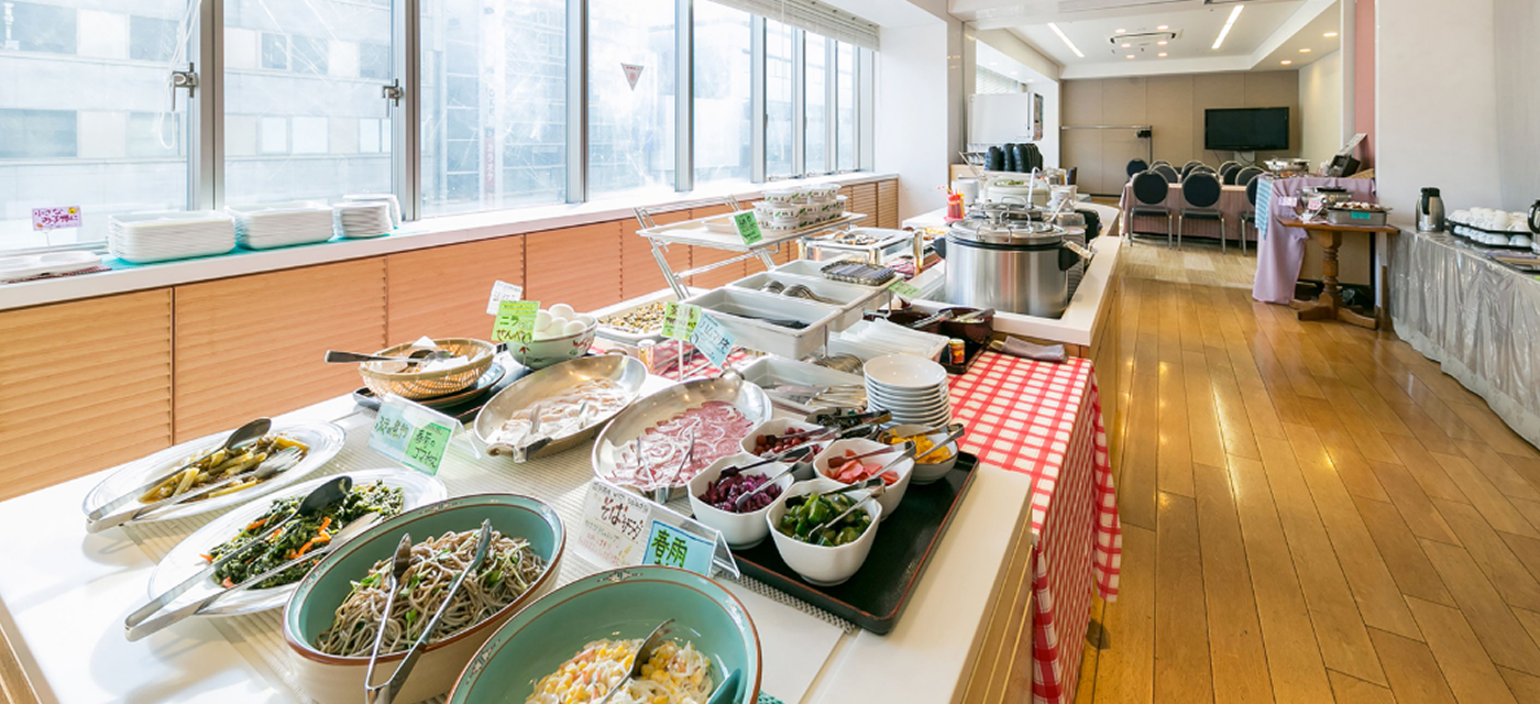 写真:朝食