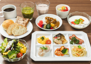 盛り付け例(洋食)