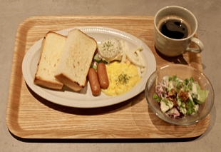 画像:朝食