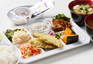 盛り付け例（和食）