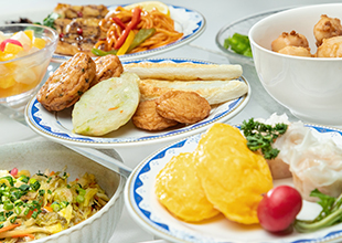 盛り付け例