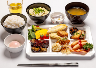 盛り付け例(和食)