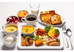 盛り付け例(洋食)