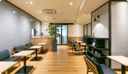 画像:朝食会場