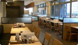 画像:朝食会場