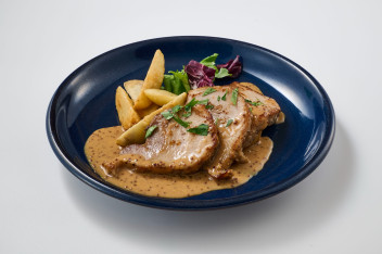 豚肉の香草ロースト(150g)+マスタードソース